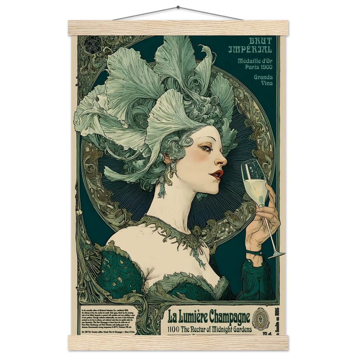 La Lumière Champagne - Poster & Framed Print