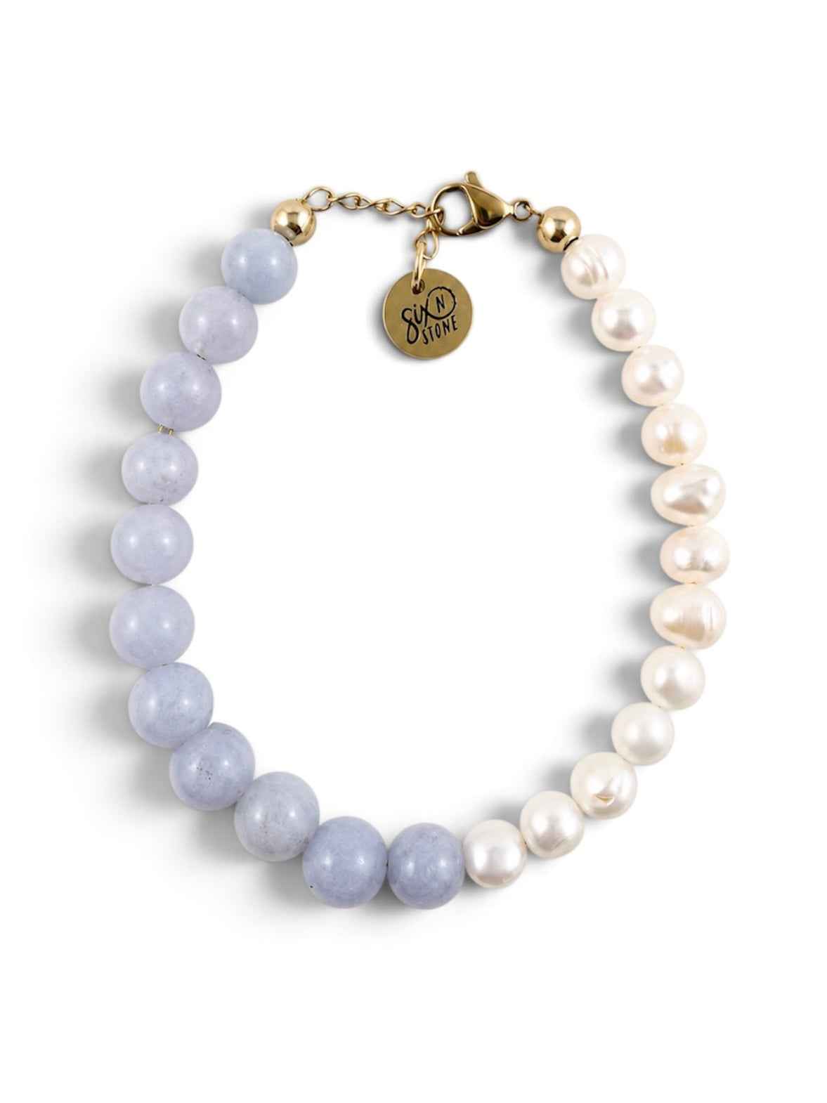Blueberries & Cream Bracelet