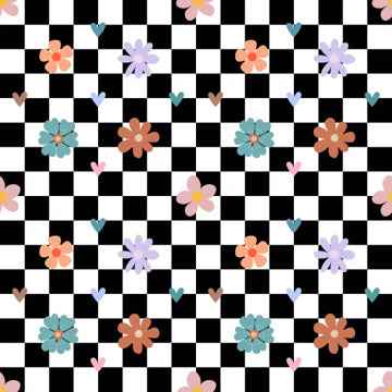 Couverture minky Punky bloom 💕 géante