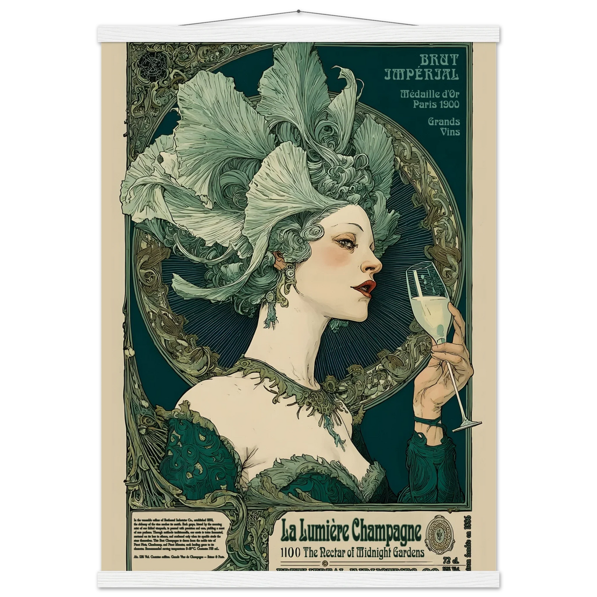 La Lumière Champagne - Poster & Framed Print