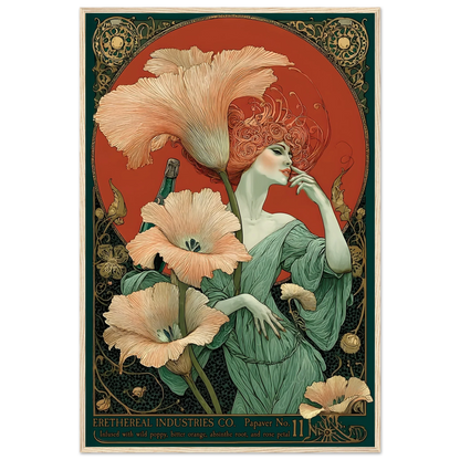 Papaver Vermouth - Poster & Framed Print