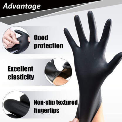 PROMEDIX P Nitrile Gloves, 4mil-100 count, Gloves Disposable Latex Free, Disposable Gloves for Household, Food safe 🍁 All In One Marketplace Canada