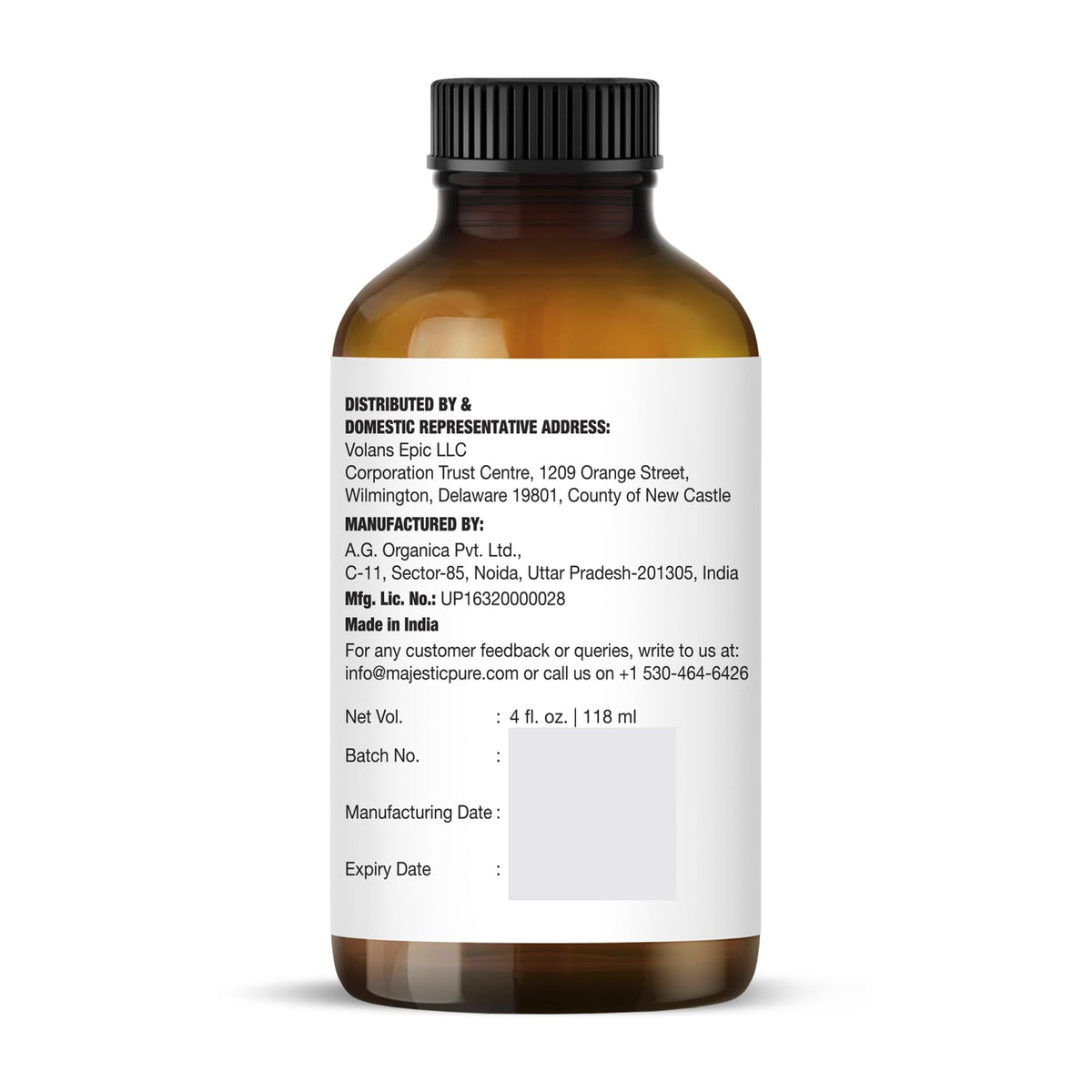 Majestic Pure Lemon Essential Oil - Huge 118 ml - 100% Pure and Natural Oil for Soap Making Scent- Premium Grade with Glass Dropper 🍁 All In One Marketplace Canada