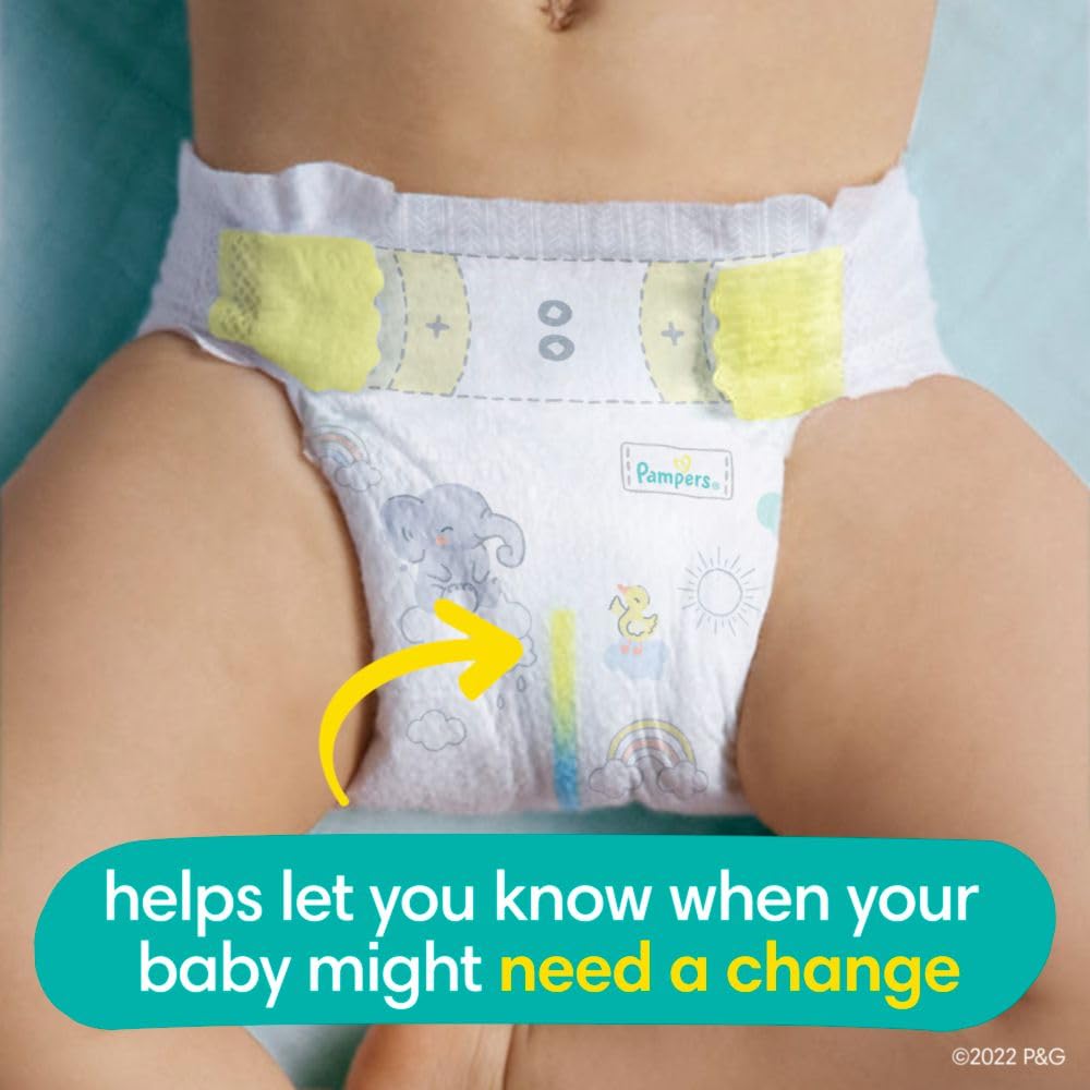 Pampers Swaddlers Diapers, Size 3, Absorbent, Keeps Baby Dry and Comfortable, Skin Safe Disposable Baby Diaper, 1 Pack (Count of 168) 🍁 All In One Marketplace Canada