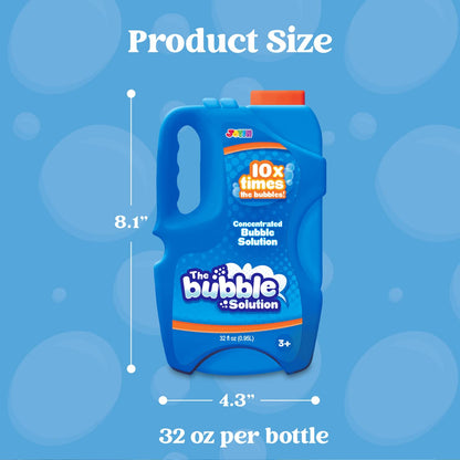 JOYIN 32 OZ Concentrated Bubble Solution for Bubble Machines (Up to 2.5 Gallons), Concentrated Solution Refills for Machine, Wands, Blower, Easter, Kids, Parties 🍁 All In One Marketplace Canada