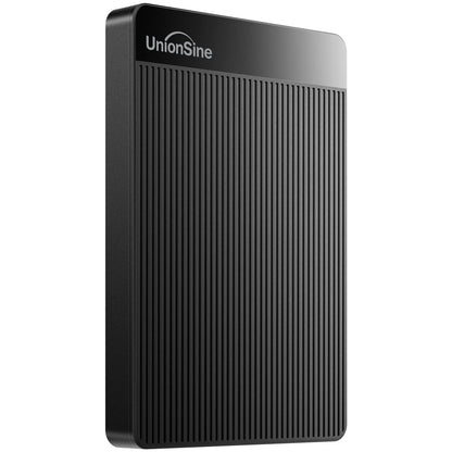 UnionSine 2TB Ultra Slim Portable External Hard Drive HDD-USB 3.0 Storage for PC, Mac, Laptop, PS4, Xbox one, Xbox 360-(Black) 🍁 All In One Marketplace Canada