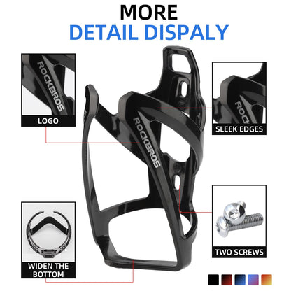 ROCKBROS Bike Water Bottle Holder Ultra-Light Bicycle Bottle Cages with Screws Tool, Universal Bike Cup Holder for Road MTB Mountain Bikes Cycling Accessories（2 Pack） 🍁 All In One Marketplace Canada