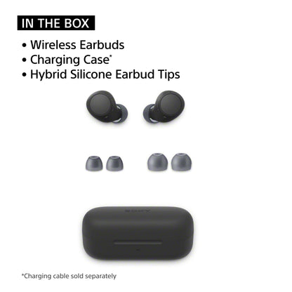 Sony WF-C510 Truly Wireless in-Ear Bluetooth Earbud Headphones with up to 22-Hour Battery, Multipoint-Connection, Mic and IPX4 Water Resistance, Black - New 🍁 All In One Marketplace Canada