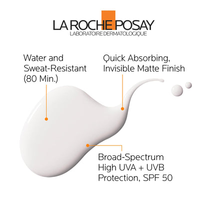 La Roche-Posay Anthelios Ultra Fluid Body Sunscreen Broad Spectrum SPF 50+, Reef Safe, Non-Greasy Matte Finish, 80 Min Water & Sweat Resistant, Fragrance Free, Dermatologist Recommended, 125ML 🍁 All In One Marketplace Canada