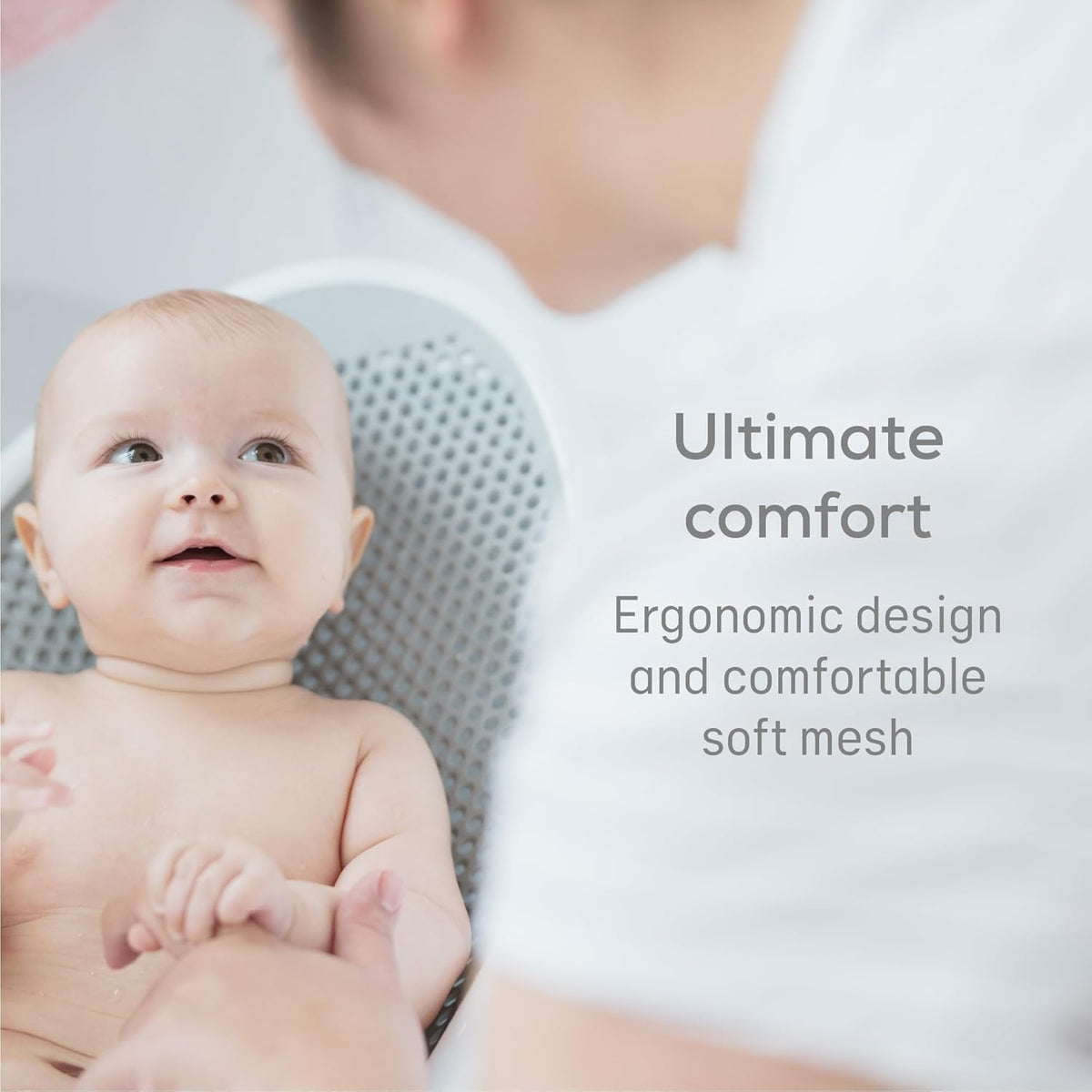 Angelcare Baby Bath Support, Grey, for Babies Less Than 6 Months of Age, Made in Canada 🍁 All In One Marketplace Canada