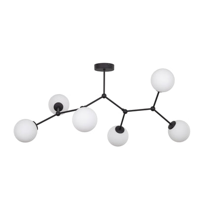 FAIRY Black Scandinavian Ceiling Lamp 6 - AURABAGS SHOP