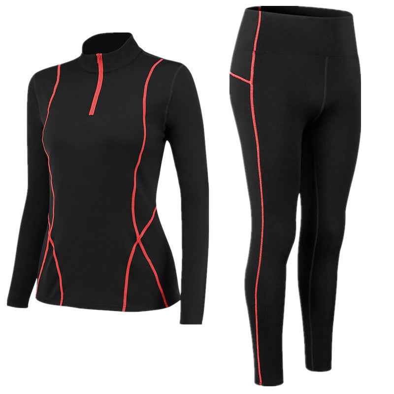 Yoga Workout Suit – Quick-Dry Breathable Fitness Activewear Set