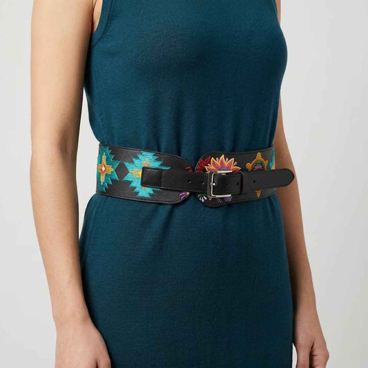 Heritage Leather Regalia  Belt (Turtle)