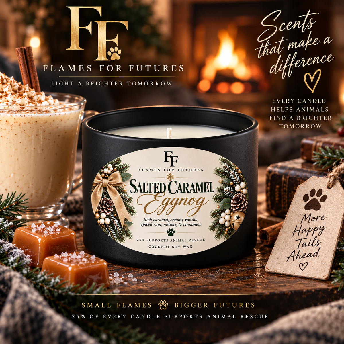 Salted Caramel Eggnog