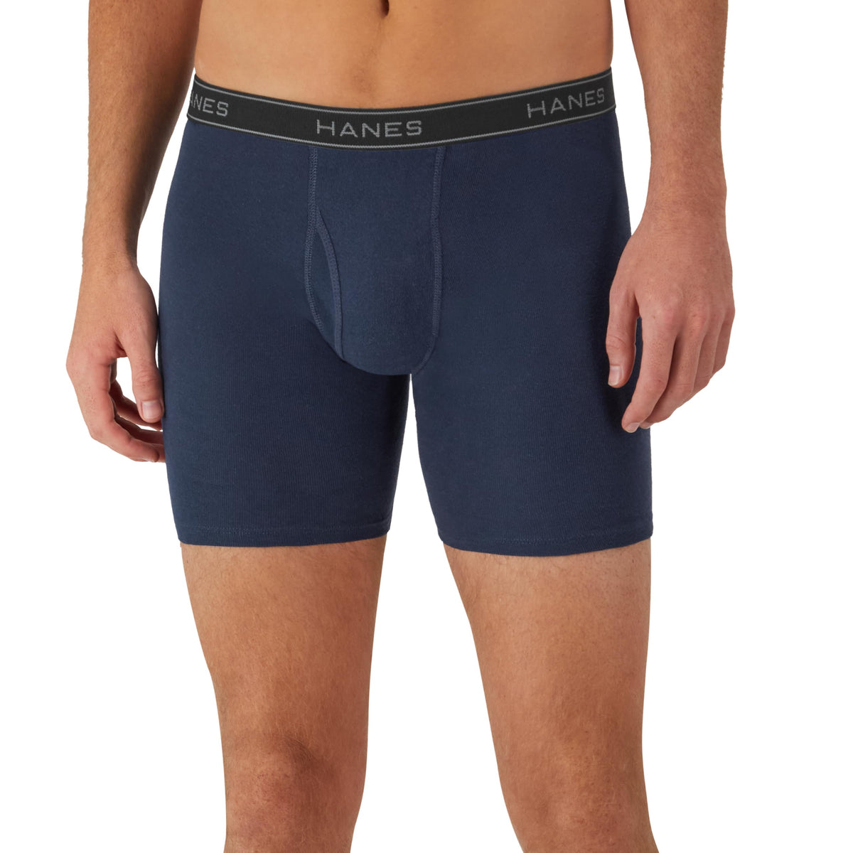 Hanes mens 4 Pack boxer briefs, Black/Grey, Medium US 🍁 All In One Marketplace Canada