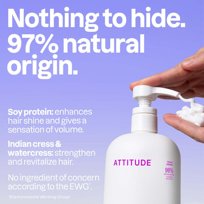 ATTITUDE Moisture Rich Hair Conditioner, Made in Canada, For Dry and Damaged Hair, Naturally Derived Ingredients, Vegan Detangler, Dermatologiocally Tested, Quinoa and Jojoba, 946 mL 🍁 All In One Marketplace Canada