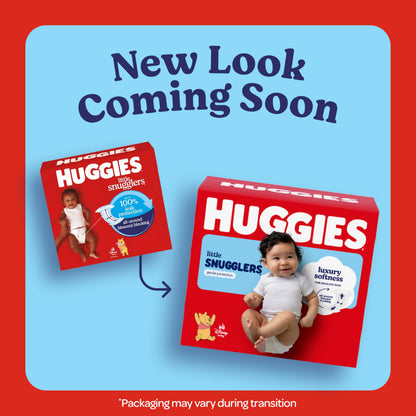 Huggies Size 4 Diapers, Little Snugglers Baby Diapers, Size 4 (22-37 lbs), 150 Count (6 Packs of 25), Packaging May Vary 🍁 All In One Marketplace Canada