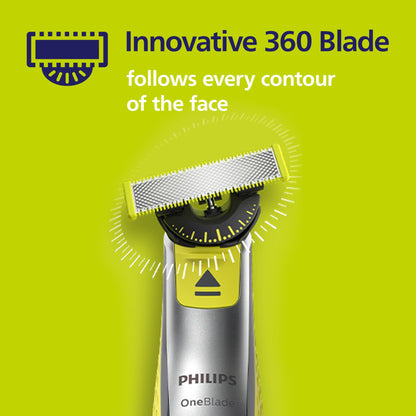 Philips OneBlade 360 Replacement Blade, for OneBlade Electric Shaver and Trimmer, Durable Stainless Steel, Trim, Edge and Shave, Model QP410/50 🍁 All In One Marketplace Canada