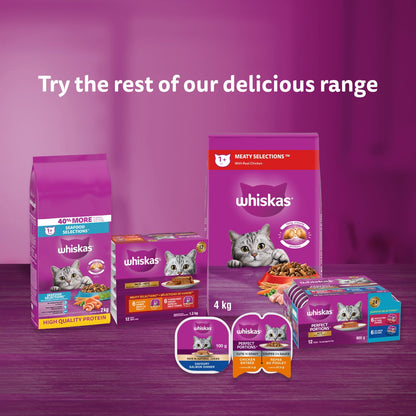 WHISKAS Meaty Selections Dry Cat Food with Real Chicken, Large 9.1kg Bag 🍁 All In One Marketplace Canada