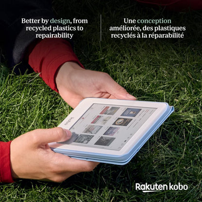 Kobo Clara Colour | Colour eReader | 6” Glare-Free Colour E Ink Kaleido 3 Display | Dark Mode Option | Waterproof | Audiobooks | 16GB of Storage (White) 🍁 All In One Marketplace Canada
