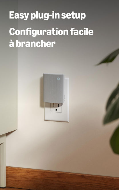 Ring Chime — Enhanced audio for real-time alerts you can hear from anywhere, easy plug-in setup, simple wifi & Bluetooth connectivity, sleek design, White 🍁 All In One Marketplace Canada