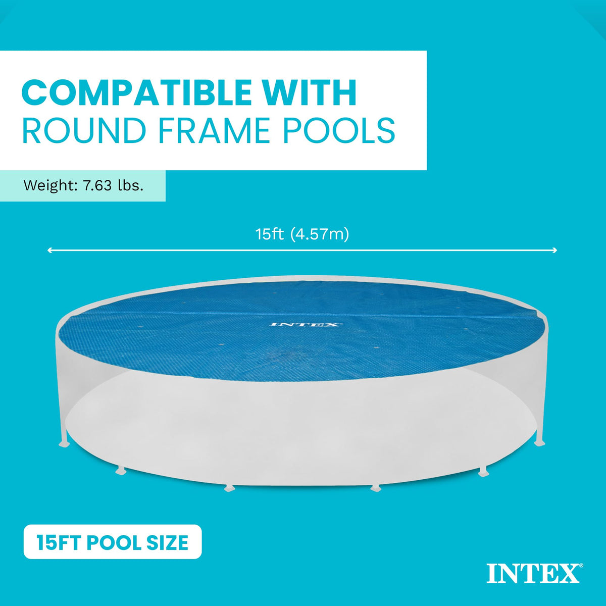 Intex 59954E Solar Cover for 15ft Diameter Easy Set and Frame Pools 🍁 All In One Marketplace Canada