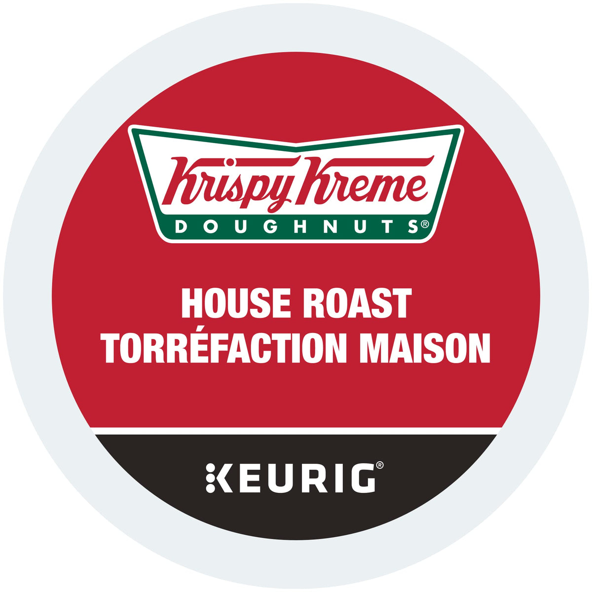 Krispy Kreme Doughnuts Smooth House Roast Single Serve Keurig Certified K-Cup pods for Keurig brewers, 30 Count (Pack of 1) 🍁 All In One Marketplace Canada