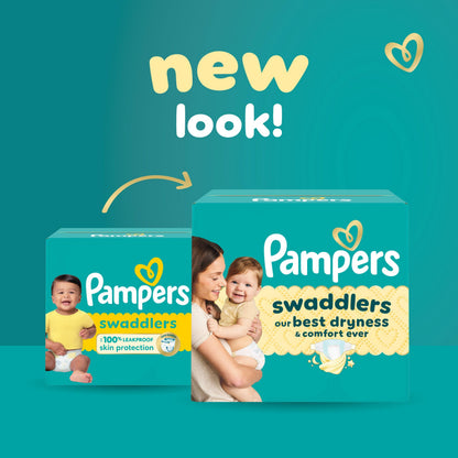 Pampers Swaddlers Diapers, Size 3, Absorbent, Keeps Baby Dry and Comfortable, Skin Safe Disposable Baby Diaper, 1 Pack (Count of 132) 🍁 All In One Marketplace Canada