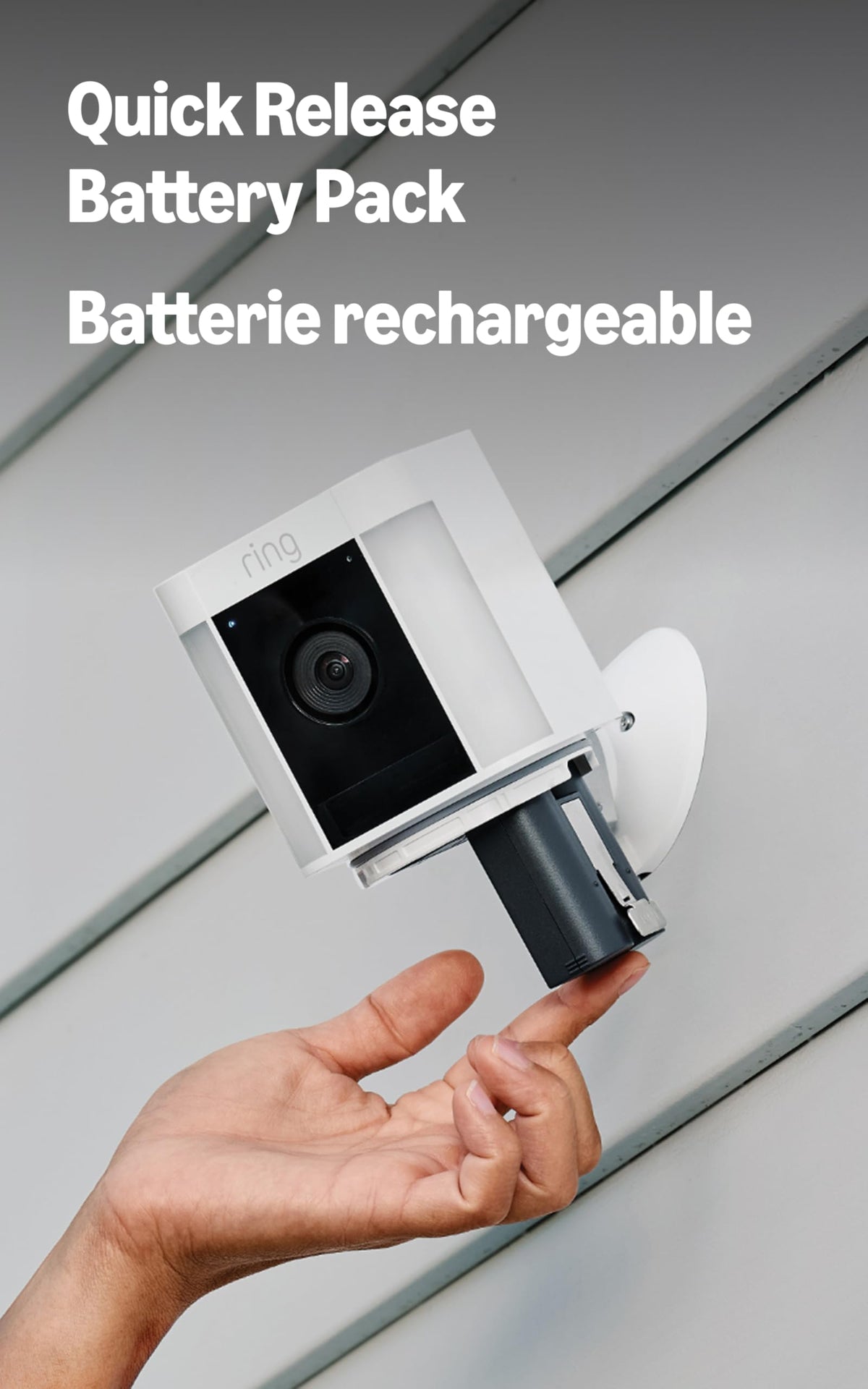 Ring Spotlight Cam Plus, Battery | Two-Way Talk, Colour Night Vision, and Security Siren - Black 🍁 All In One Marketplace Canada