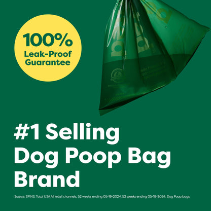 Earth Rated (A Canadian Company), Dog Poop Bags Value Pack, Leak-Proof and Extra-Thick Pet Waste Bag for Big and Small Dogs, Refill Rolls, Unscented, 600 Count 🍁 All In One Marketplace Canada