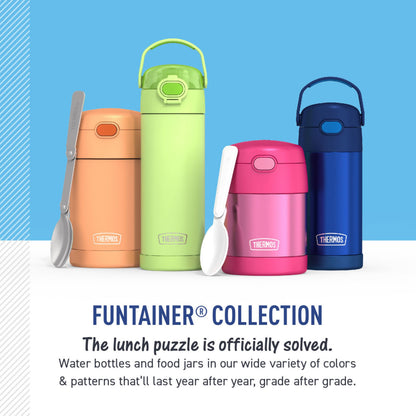 THERMOS FUNTAINER 14 Ounce Stainless Steel Vacuum Insulated Bottle, Teal 🍁 All In One Marketplace Canada