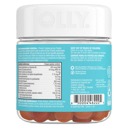 OLLY Prenatal Gummy Supplement Sweet Citrus Multivitamin to help support Mommy & Baby, with no artificial flavours and colours, 30 day supply (60 gummies) 🍁 All In One Marketplace Canada