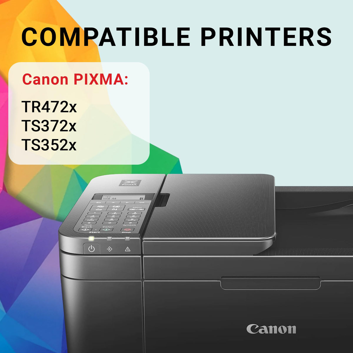 Canon Genuine Ink Cartridges PG-275 Black/CL-276 Colour, Value Pack (2 Count), Original Canon Printer Ink for PIXMA TR4720 / TS3720 / TS3520 Series Printers 🍁 All In One Marketplace Canada