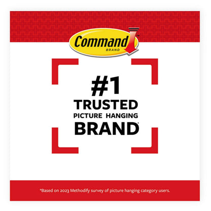 Command Large Picture Hanging Strips - Damage Free Wall Hangers for Back to School Dorm Organization - 14 White Adhesive Pairs (28 Strips) 🍁 All In One Marketplace Canada