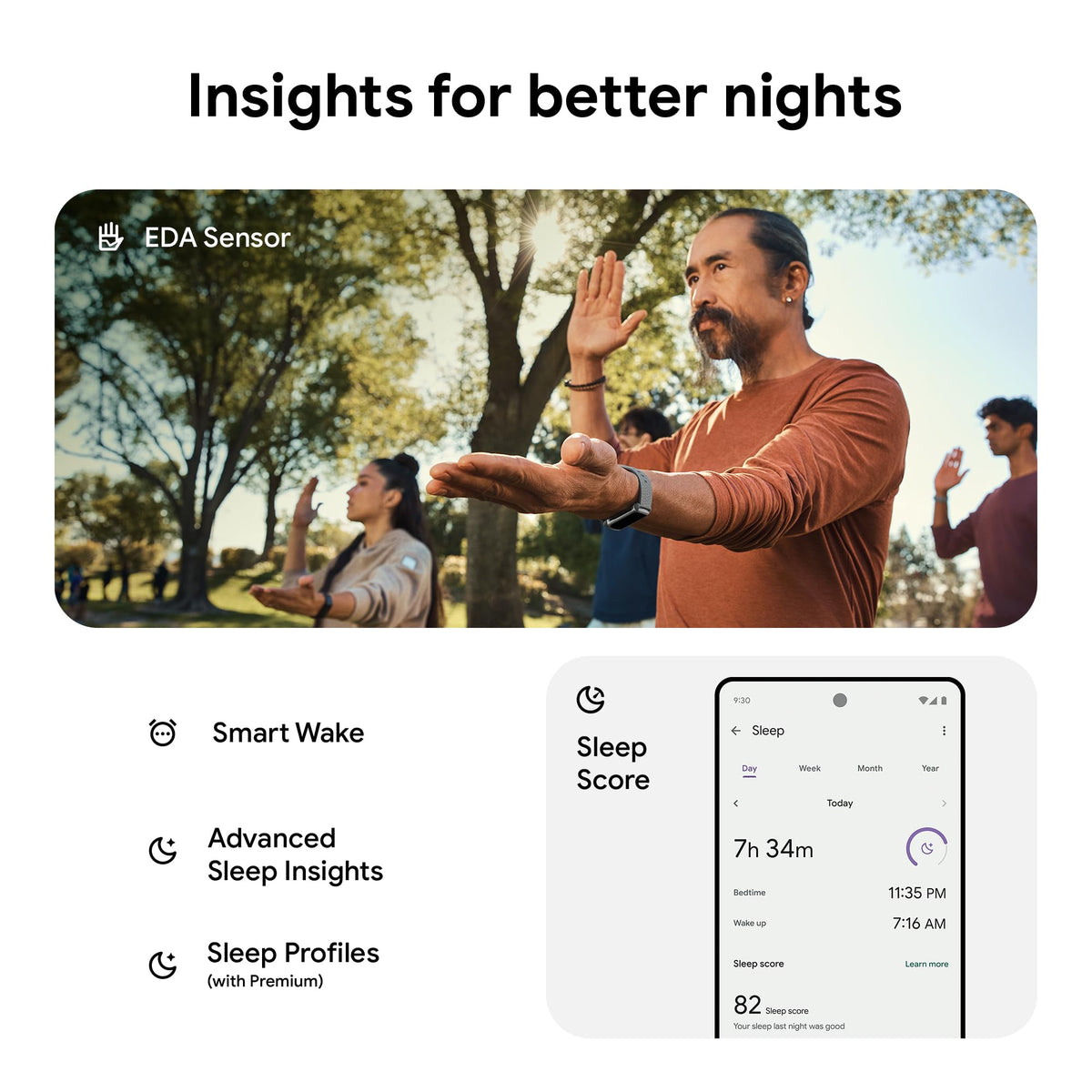 Google Fitbit Charge 6 Advanced Health and Fitness Tracker with Built-in GPS, Stress Management Tools, Sleep Tracking, 24/7 Heart Rate and more -- Silver/White 🍁 All In One Marketplace Canada
