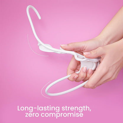 Utopia Home Plastic Hangers, 30 Pack, Clothes Hangers with Shoulder Grooves, Durable Space Saving Coat Hanger for Shirts, Pants, Skirts, Jackets, Blouses, Dresses and Everyday Wardrobe Use (White) 🍁 All In One Marketplace Canada