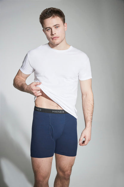 Hanes mens 4 Pack boxer briefs, Black/Grey, X-Large US 🍁 All In One Marketplace Canada