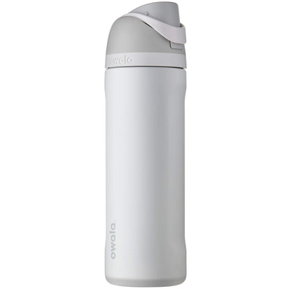 Owala FreeSip Insulated Stainless Steel Water Bottle with Straw for Sports and Travel, BPA-Free, 24-oz, Shy Marshmallow 🍁 All In One Marketplace Canada
