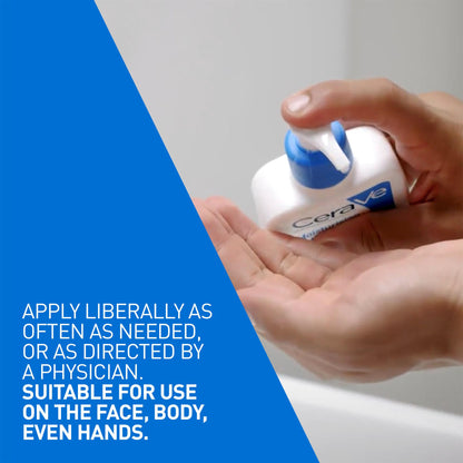 CeraVe Moisturizing Lotion, Daily Lightweight Face & Body Moisturizer with Hyaluronic Acid & Ceramides, Suitable for Dry & Sensitive Skin, Fragrance-Free, Non-Comedogenic & Allergy Tested, 473 mL 🍁 All In One Marketplace Canada