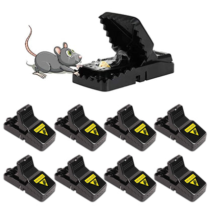 Mouse Traps 8 Pack - Humane Instant Catch Reusable Indoor/Outdoor Snap Traps for Small Mice, Safe & Effective Rodent Catcher with Easy Clean Design (Kids & Pets Friendly) 🍁 All In One Marketplace Canada