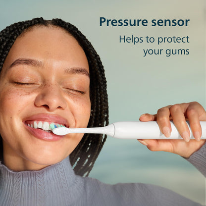 Philips Sonicare 4100 Electric Toothbrush, Sonic Toothbrush with Two Intensity Levels, Pressure Sensor and Timer, Paradise Pink Prismatic, Model HX3689/21 🍁 All In One Marketplace Canada