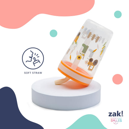 Zak Designs Toddler Cups for Travel or at Home, 15oz 2-Pack Durable Plastic Sippy Cups with Leak-Proof Design is Perfect for Kids (Sweet Berry, Lemon Zest) 🍁 All In One Marketplace Canada