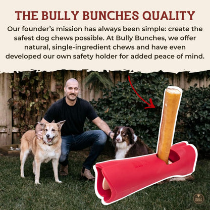 Bully Bunches Premium (6" Standard - 10 Pack) Odour-Free Bully Sticks - Small Dogs & Puppies - Consistently Sized, Long Lasting Chew Bones - All Natural & Single Ingredient, Beef Dog Treat, No Rawhide 🍁 All In One Marketplace Canada