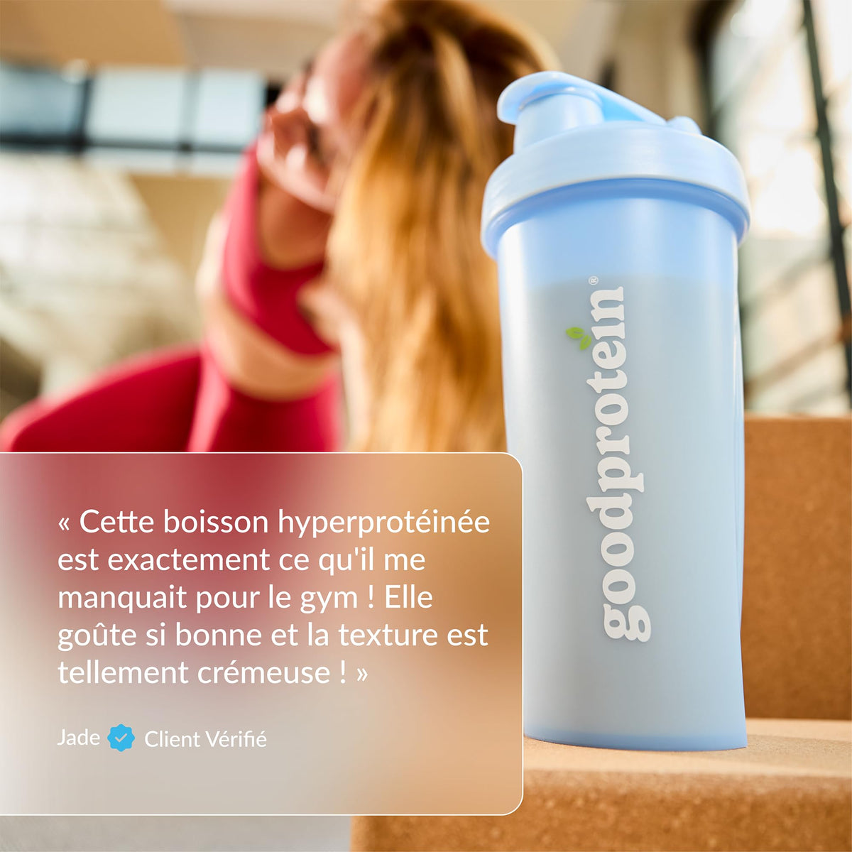 Good Protein – 32g Protein, Vegan High Protein Powder, 100% Natural, Non-GMO, Dairy-free, Gluten & Soy Free and No Added Sugar. Plant-Based Protein Shake (French Vanilla, 940 g) 🍁 All In One Marketplace Canada