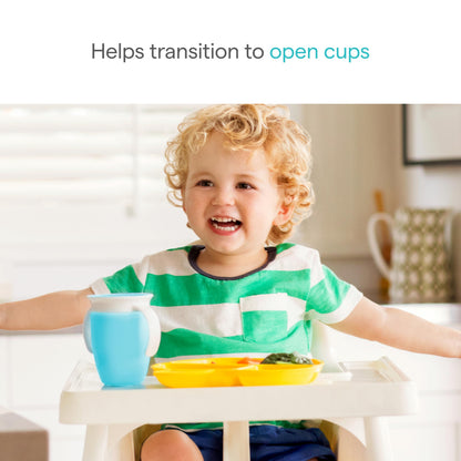 Munchkin Miracle 360˚ Trainer Cup, 7oz, 2Pk, Blue/Green, Blue, Green, 7 Ounce 🍁 All In One Marketplace Canada