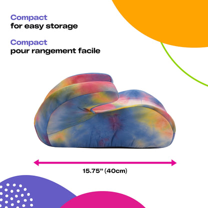 Cosco Kids Topside Lightweight Backless Belt-Positioning Booster Car Seat, Washable Cover, Tie Dye 🍁 All In One Marketplace Canada