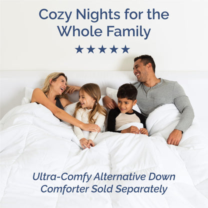 King Size 4 Piece Sheet Set - Comfy Breathable & Cooling Sheets - Hotel Luxury Bed Sheets for Women & Men - Deep Pockets, Easy-Fit, Extra Soft & Wrinkle Free Sheets - White Oeko-Tex Bed Sheet Set 🍁 All In One Marketplace Canada