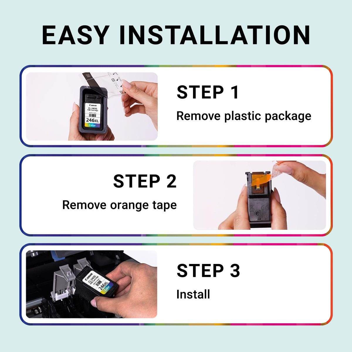 Canon Genuine Ink Cartridges PG-245 Black (1 Count), Canon Printer Ink for PIXMA TR4520 / TS3120 / TS3220 Series Printers – Original Canon Ink for Crisp, Sharp Text 🍁 All In One Marketplace Canada