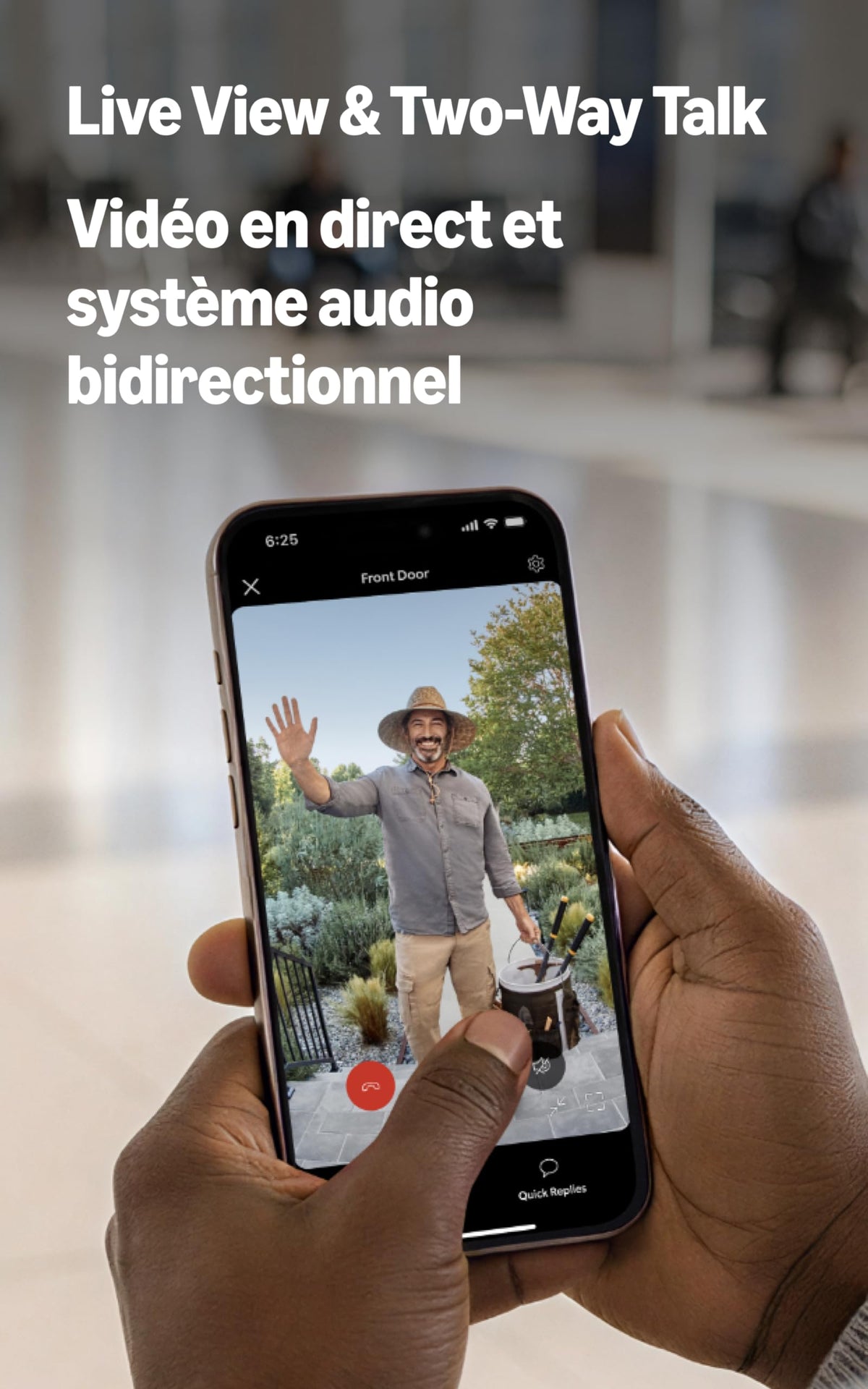 Ring Battery Doorbell (newest model) — Retinal 2K with wide-angle video, up to 6x Enhanced Zoom, Two-Way Talk, and Built-In Battery, Matte Mocha 🍁 All In One Marketplace Canada