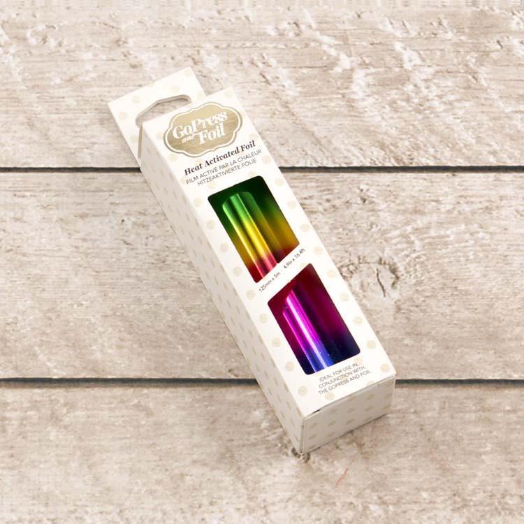 Heat Activated Foil Single Rolls